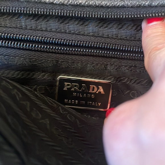 Grey wool Prada Crossbody - Picture 3 of 7